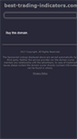 Mobile Screenshot of best-trading-indicators.com